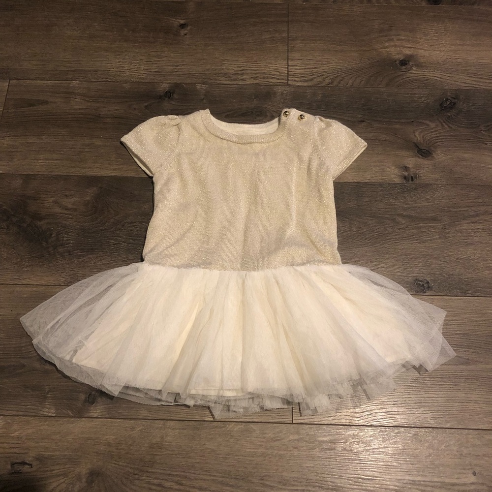 Gap sparkly tutu dress, like new! Size 6-12 months